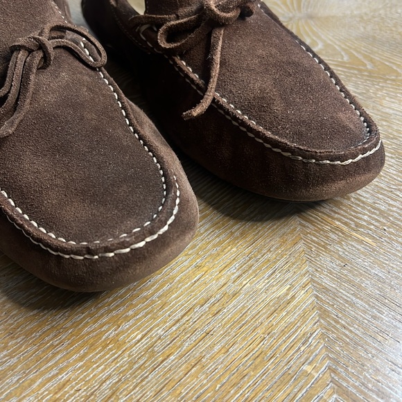 THE MEN’S STORE BLOOMINGDALES Brown Suede Leather Loafer 11 main image 10